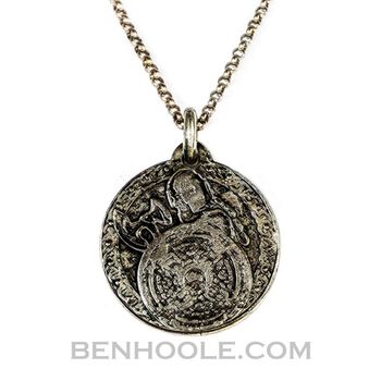 Men's Engraved Viking Pendant