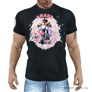 Printed Biker T-Shirt Australia