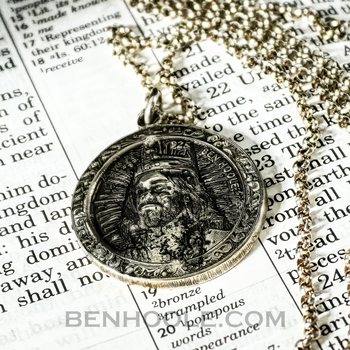 Sterling Silver Christian Pendant