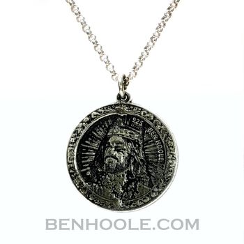 Christian Sterling Silver Pendant
