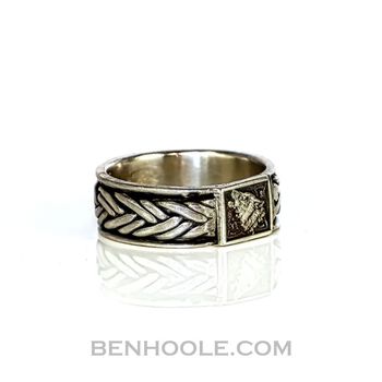 Braided Sterling Silver Celtic Ring