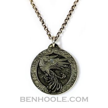 Phoenix Sterling Silver Pendant
