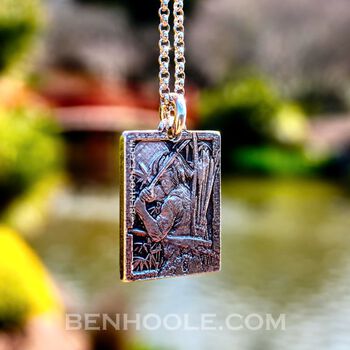 Handmade Sterling Silver Men's Pendant