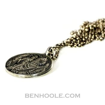 Roman Warrior Sterling Silver Pendant