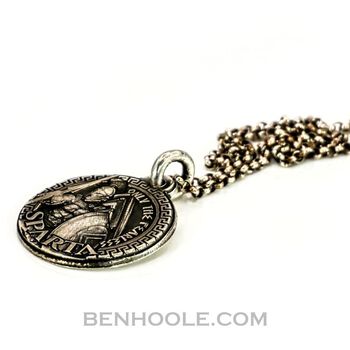 Handmade SPARTA Sterling Silver Pendant