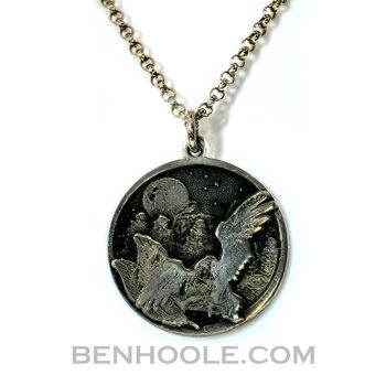 Window to the World Wisdom Silver Pendant