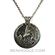 Patriotic Handmade Sterling Silver Pendant