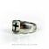 Handmade signet ring - cross