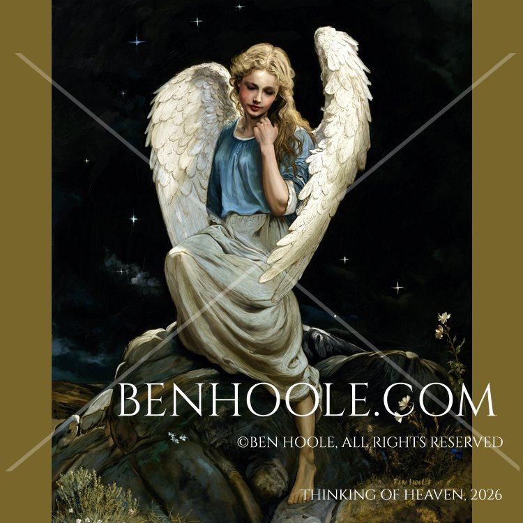 Thinking of Heaven by Ben Hoole