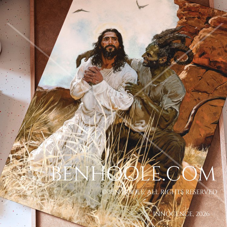 The Temptation of Christ by Ben Hoole